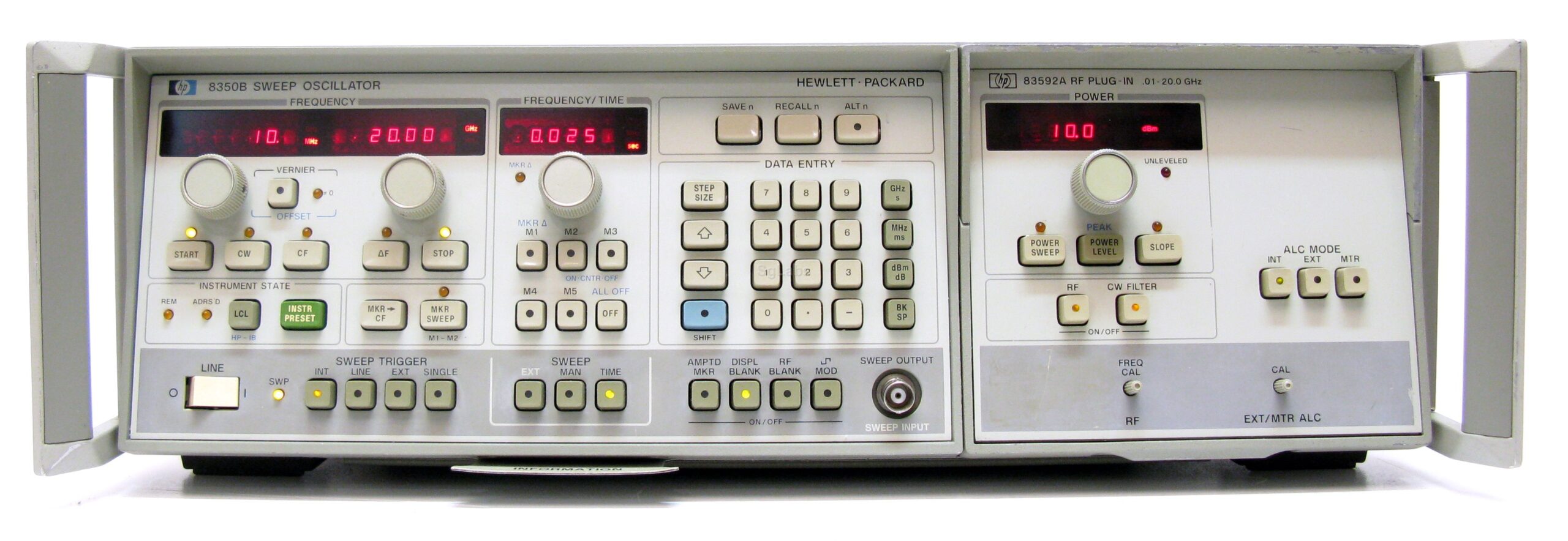 HP / Agilent 83592A RF Plug-in for the Keysight 8350B, 10 MHz to 20 GHz High output power