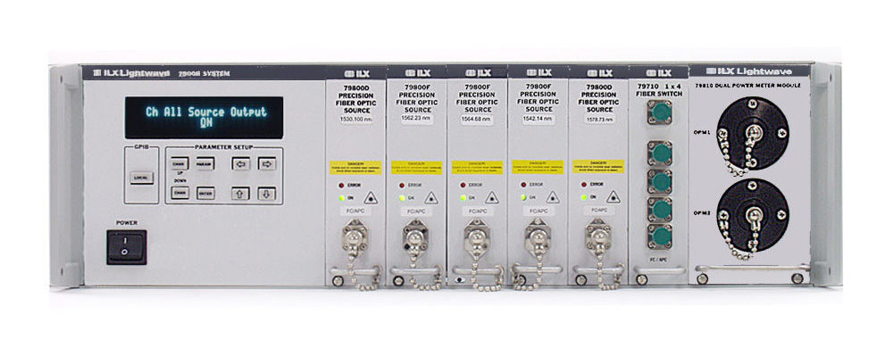 ILX Lightwave FOS-79800E – WDM DFB Fiber Optic Source Module