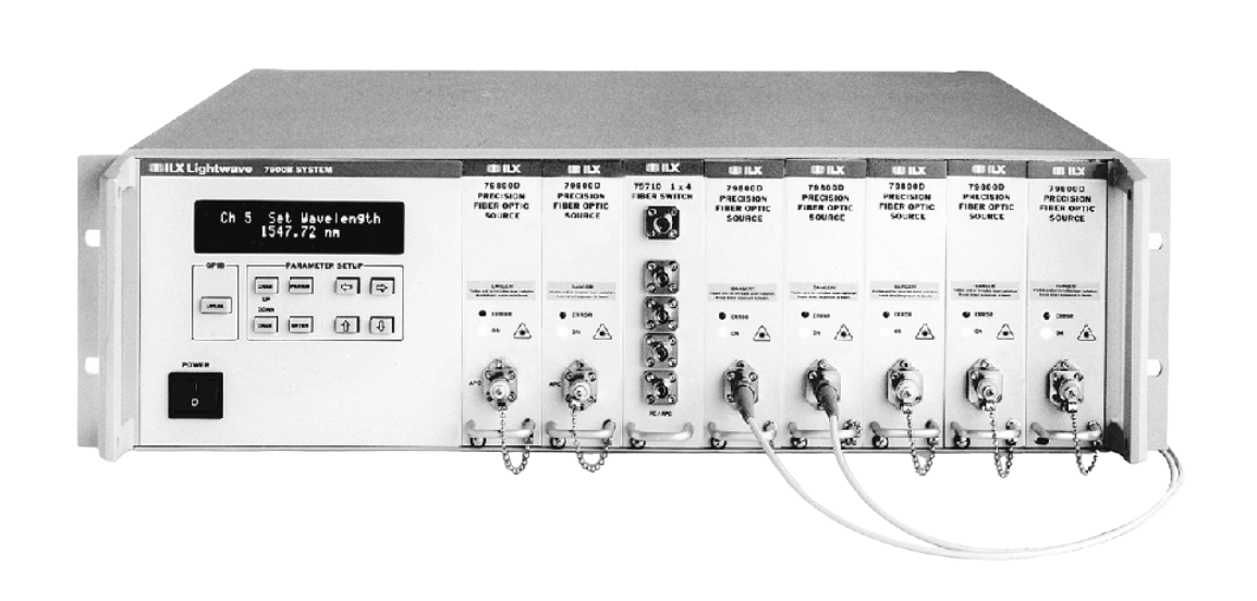 ILX Lightwave FOS79800D Precision Fiber Optic Source 1545.32nm