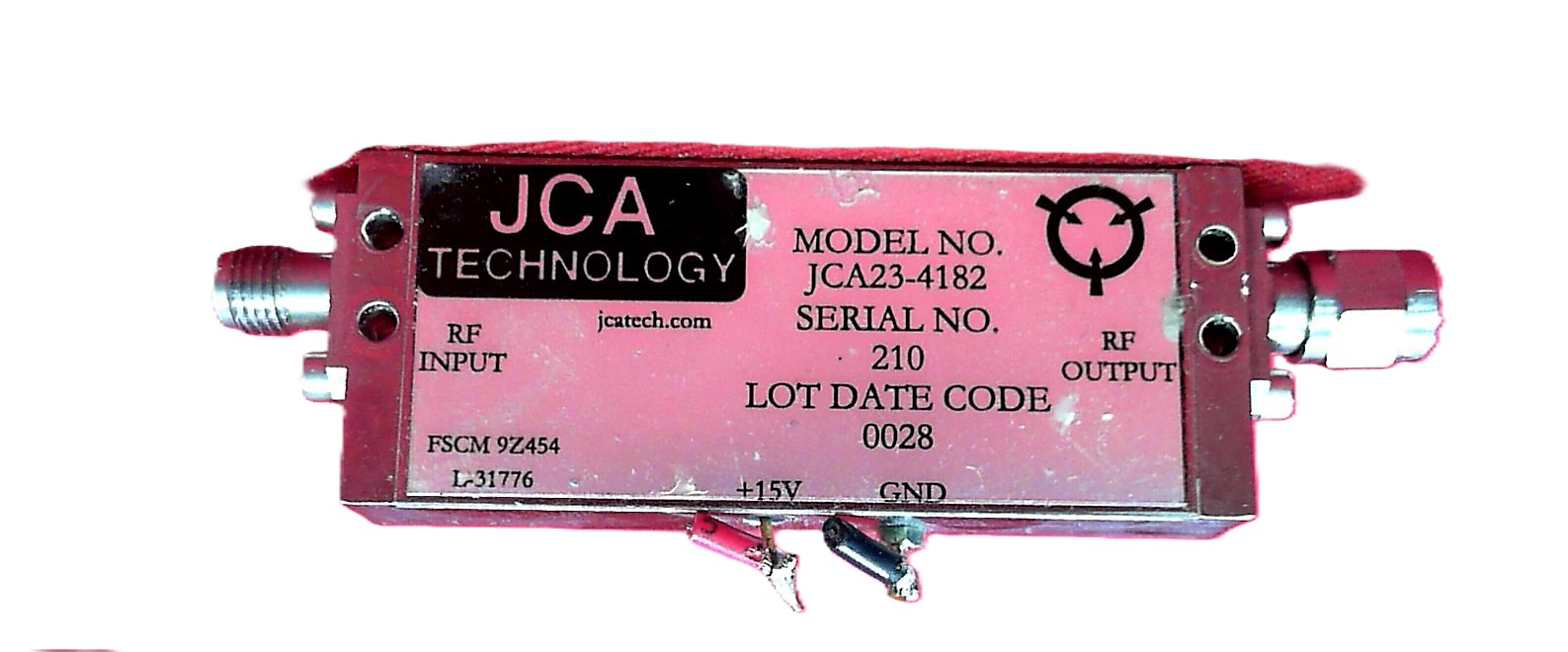 JCA Technology JCA23-3271 1 JCA Technology JCA23-3271