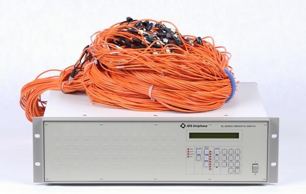 JDSU SC 1X8 SERIES SC FIBER OPTIC SWITCH SC1C10081+27F00FA