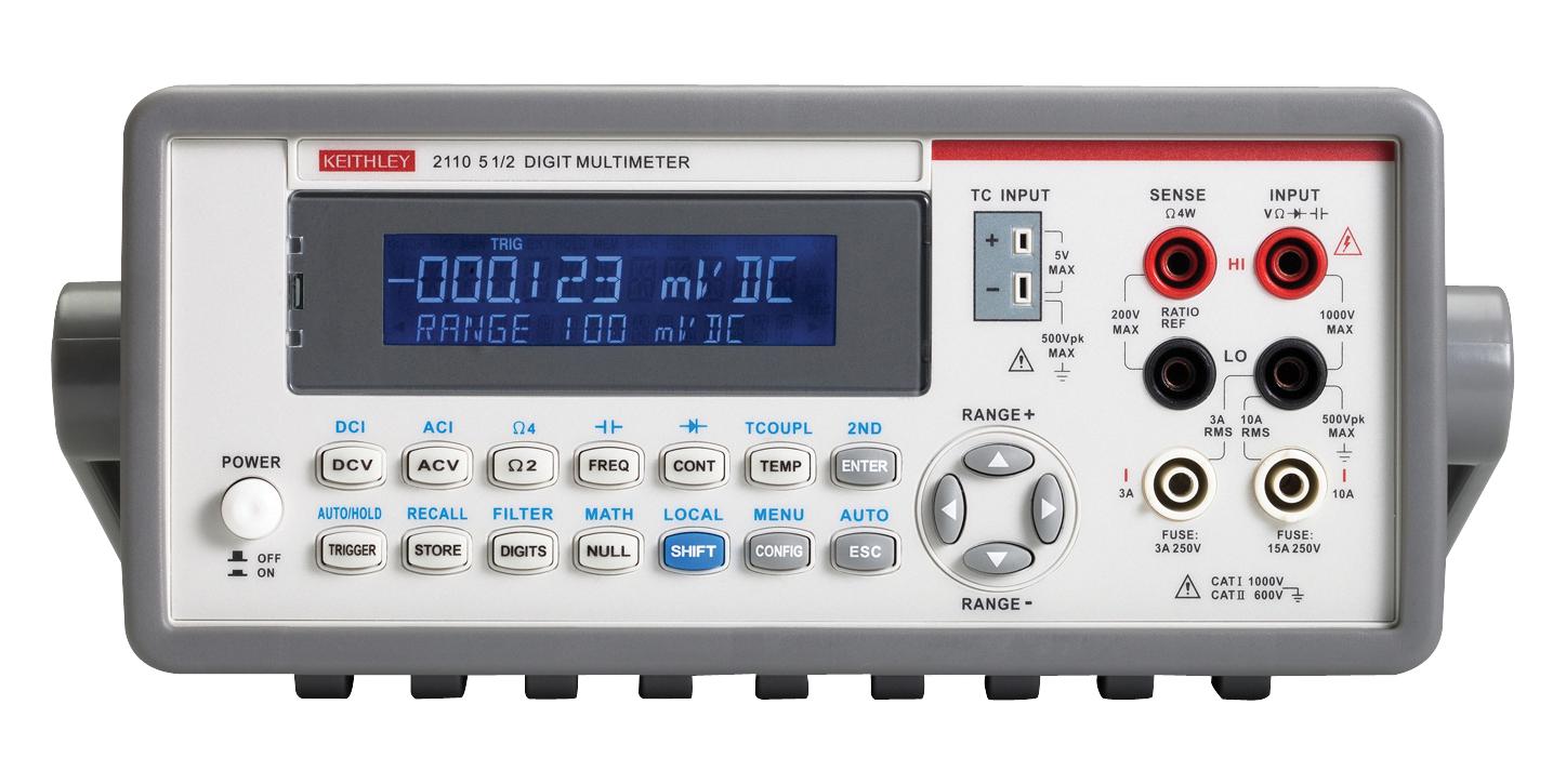 Keithley 2110-100 – 5½ Digit Dual-Display USB Multimeter