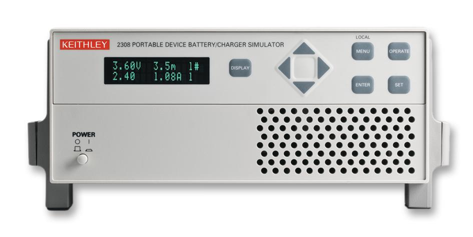 Keithley 2308 Portable Device Battery Charger/Simulator 1 Keithley 2308 Portable Device Battery Charger/Simulator