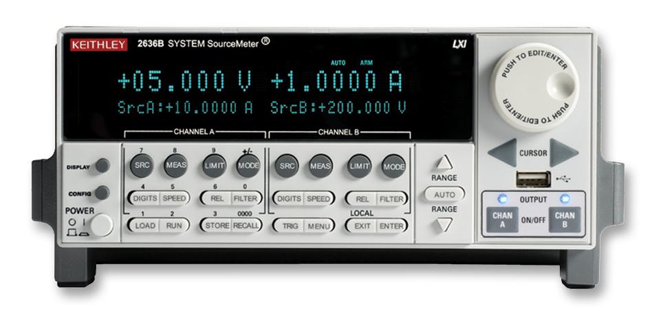 Keithley 2611B Source Measure Unit SMU, SourceMeter, 1-Channel, 4-Quadrant, 200V, 10A Pulse