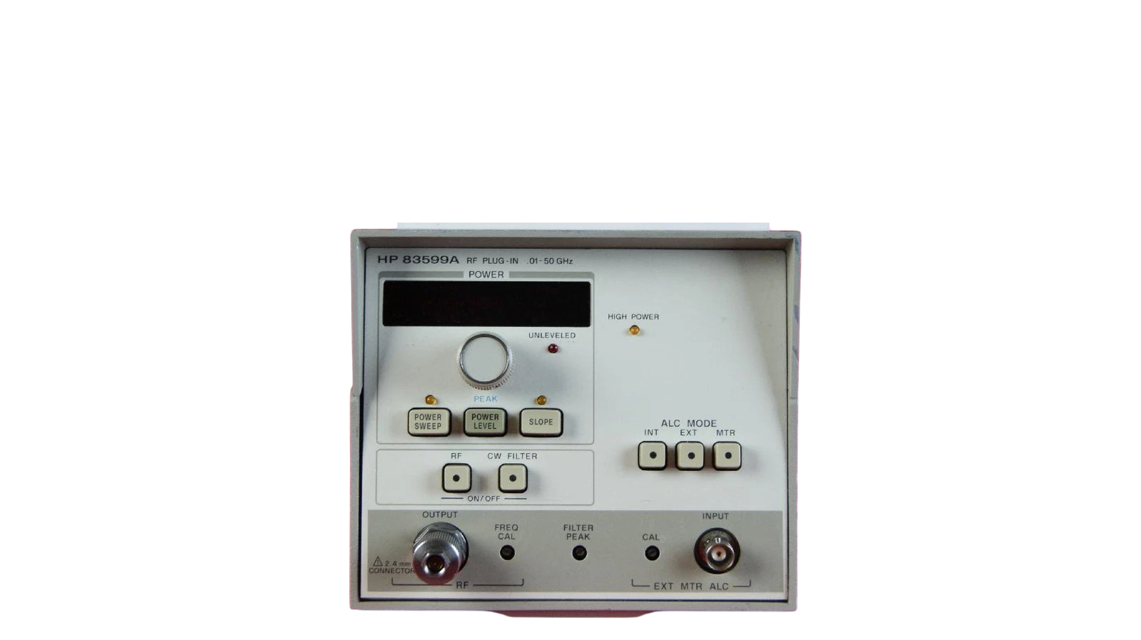 Keysight (Agilent) 83599A RF Plug-in for the Agilent 8350B, 10 MHz to 50 GHz