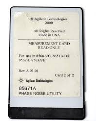 Keysight (Agilent) 85671A Phase Noise Measurements Utility